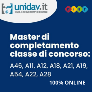 Master Completamento Classe di Concorso
