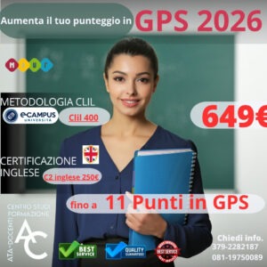 fino a 11 Punti in GPS 2026